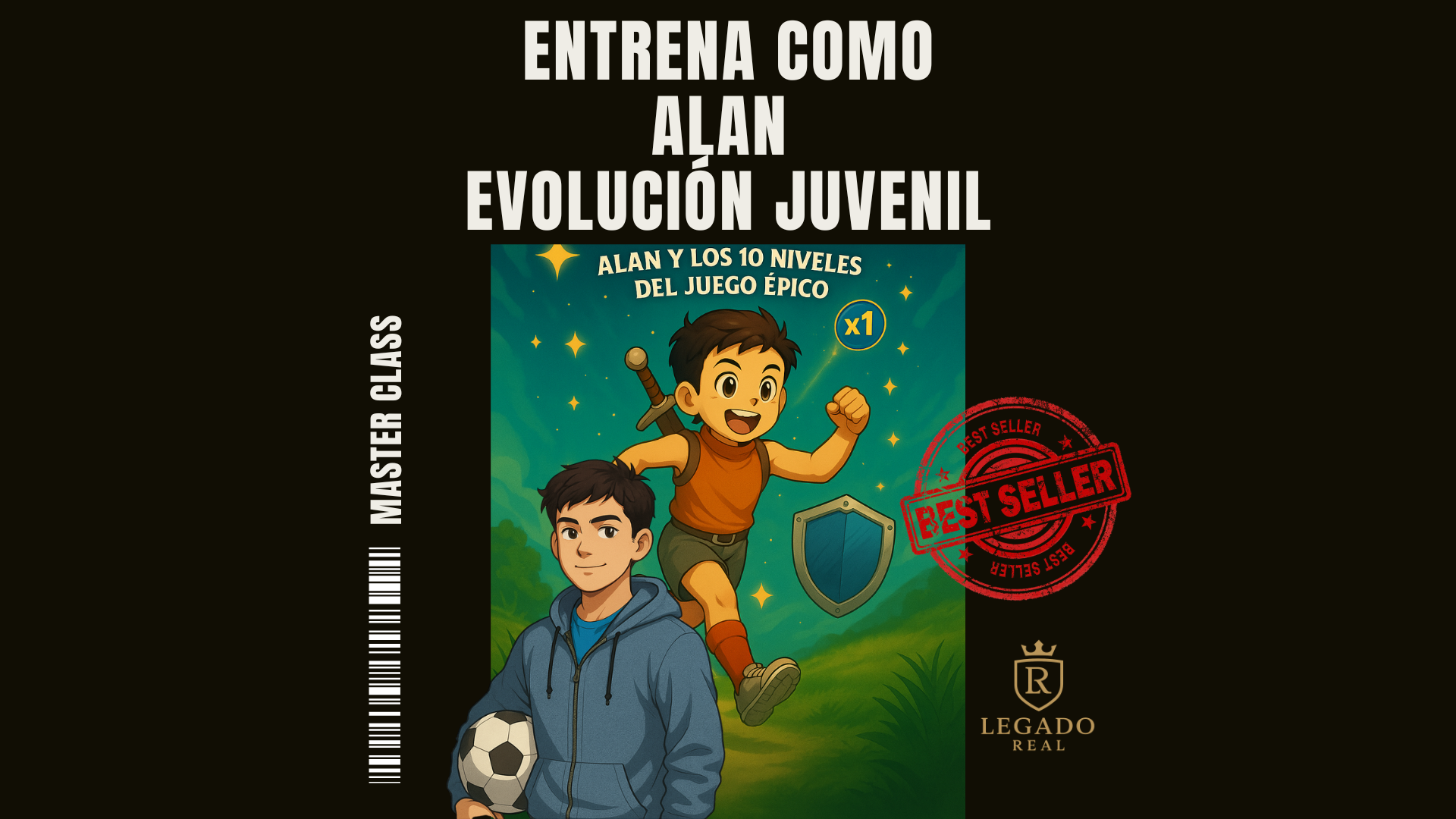 Portada de Entrena como Alan: Evolución Juvenil