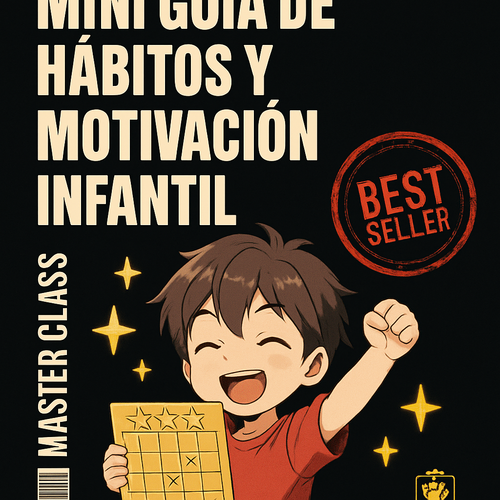 Portada de Mini Guía de Hábitos y Motivación Infantil